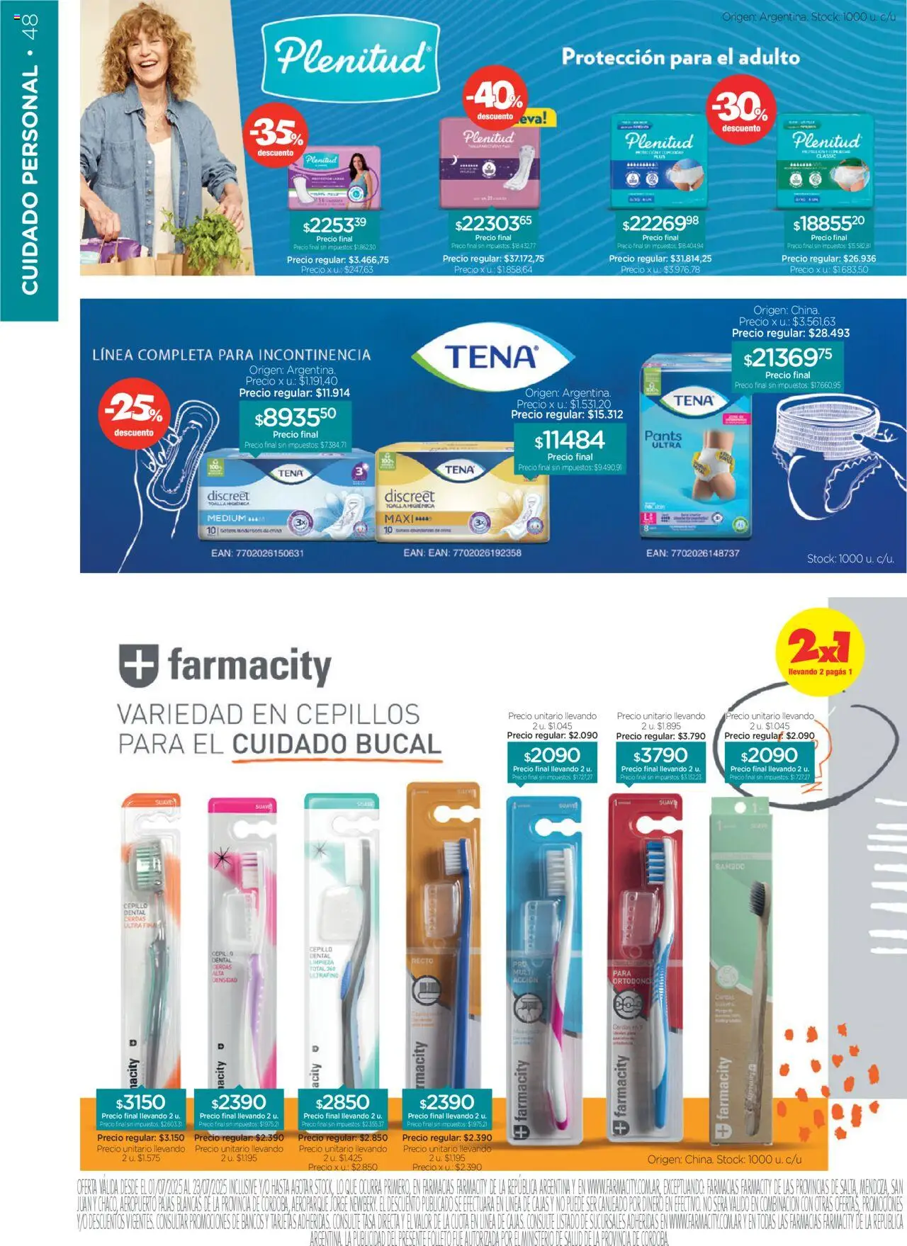 Farmacity catálogo │ válido desde el 01.07.2025 | Página: 48 | Productos: Cepillo