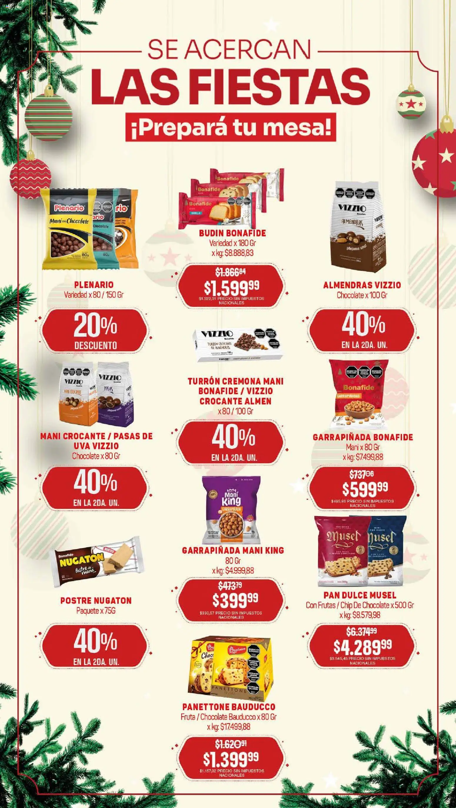 Makro ofertas │ válido desde el 13.11.2025 | Página: 2 | Productos: Mani, Uva, Pan, Turrón
