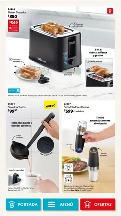 Vista previa de Betterware campaña 11 2025, nuevo folleto de la tienda, válido en México a partir del 03.11.2025 | Página: 48 | Productos: Pan, Parrilla, Cucharón, Pinza