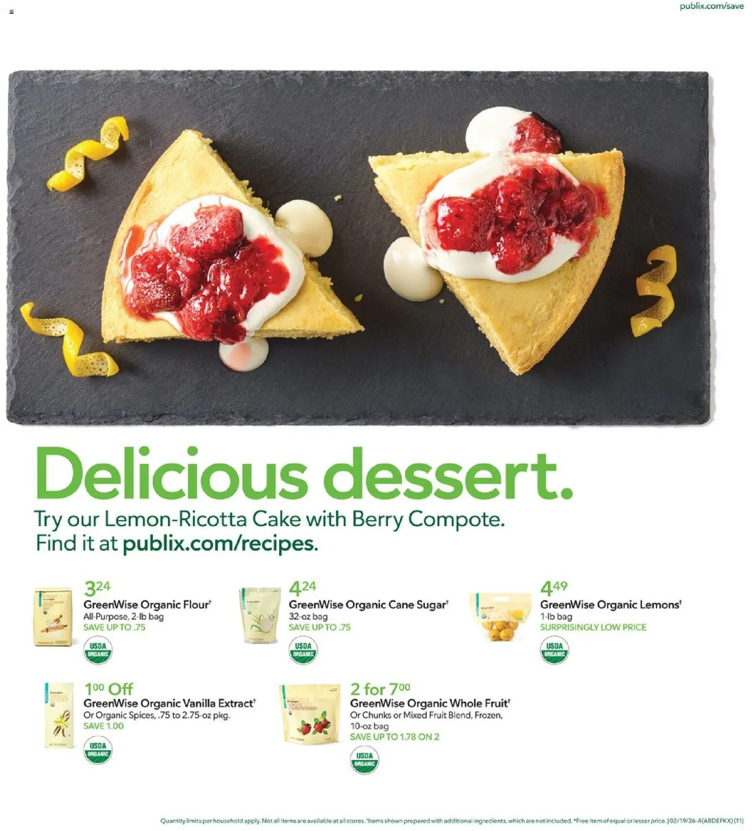 Publix Weekly Ad - valid from 18.02.2026 | Page: 11 | Products: Bag