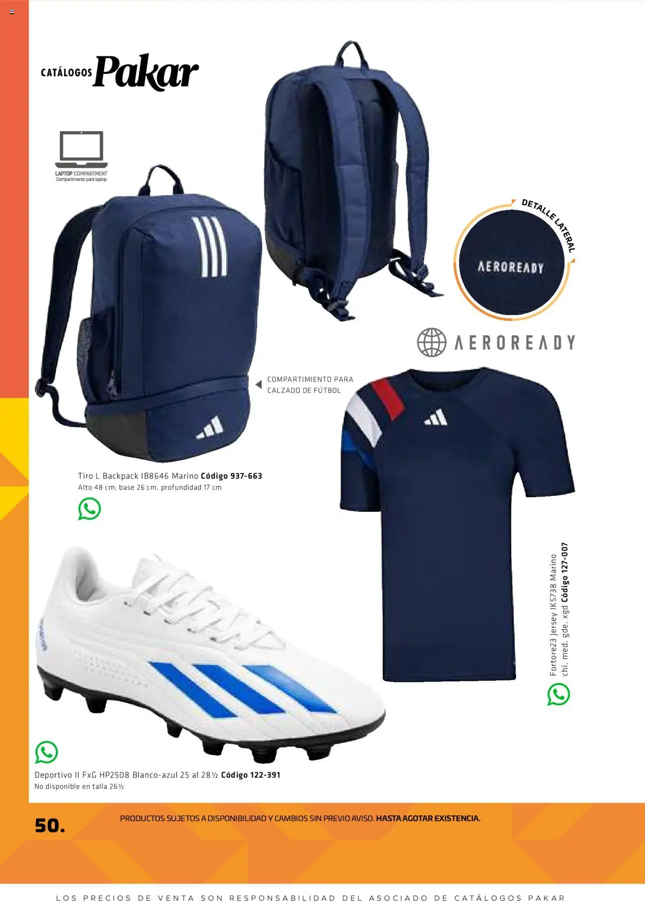 Nuevas ofertas de SC Pakar válidas en toda la República Mexicana desde el 29.08.2025. ¡Encuentra las mejores ofertas en SC Pakar - Catálogo Otoño Men Tomo 1! | Página: 50