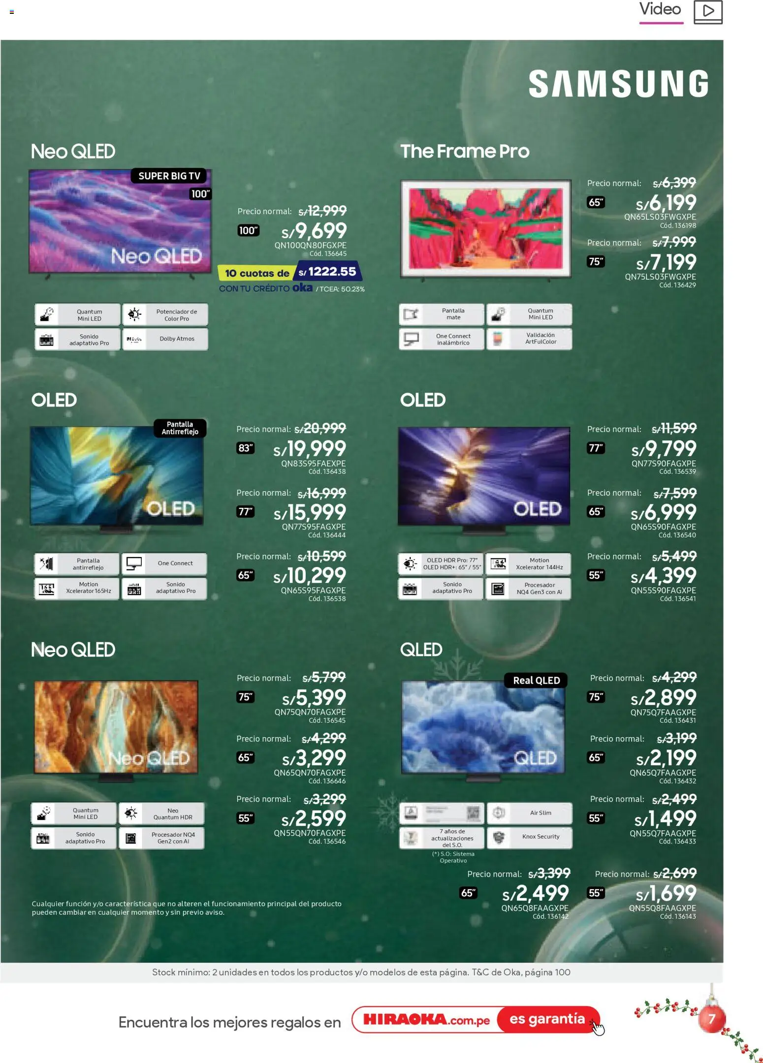 Catálogo Hiraoka válido desde 06.12.2025 | Página: 7 | Productos: Video