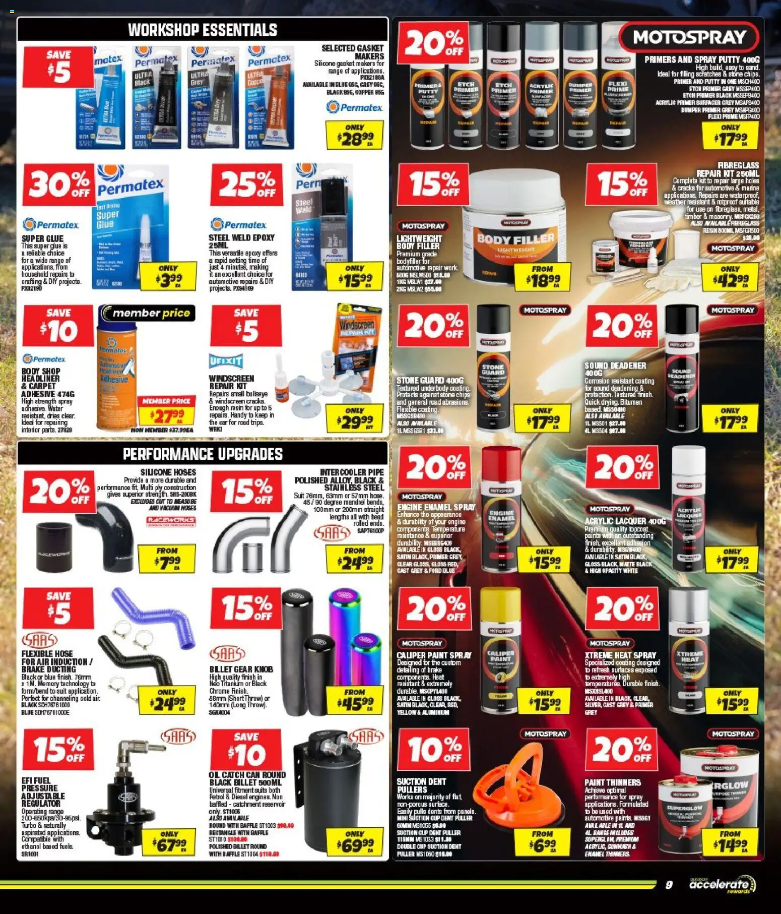 Autobarn catalogue - valid from 25.03.2026 | Page: 9 | Products: Carpet, Chips, Water, Glue