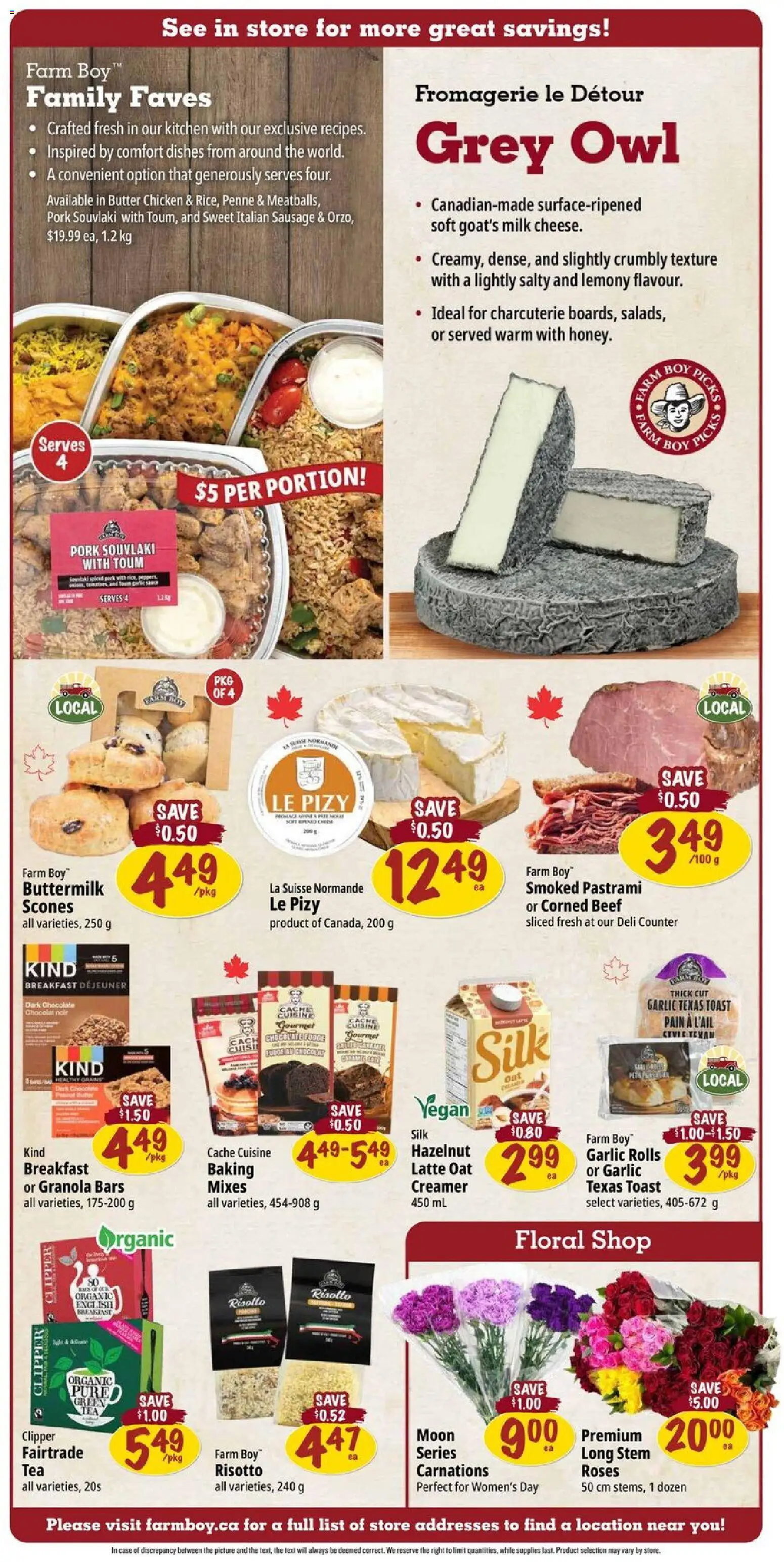 Farm Boy flyer valid from 05.03.2026 | Page: 3 | Products: Beef, Case, Butter, Chicken