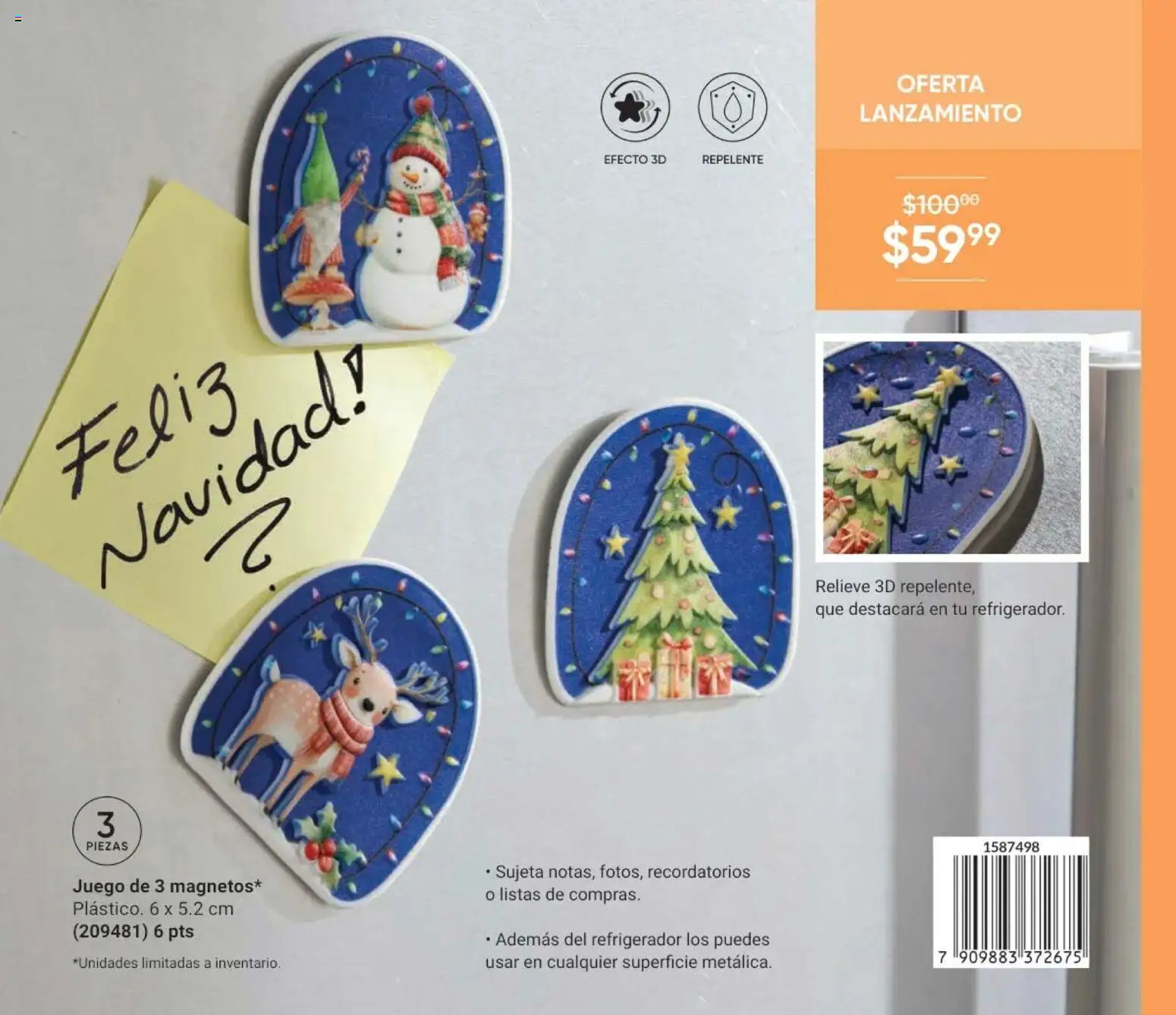 Nuevas ofertas de AVON válidas en toda la República Mexicana desde el 28.11.2025. ¡Encuentra las mejores ofertas en AVON Casa & Estilo 18 2025! | Página: 200 | Productos: Refrigerador, Juego, Repelente