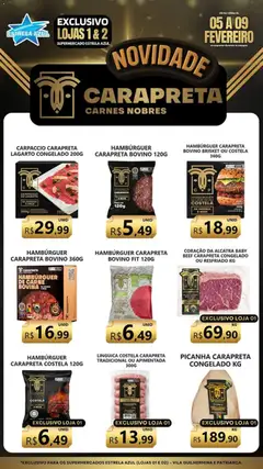Estrela Azul - Ofertas Carapreta - Pré-Visualização do folheto da loja Estrela Azul, válido de 05.02.2026