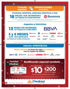 Vista previa de Chedraui folleto, nuevo folleto de la tienda, válido en México a partir del 26.12.2025 | Página: 14