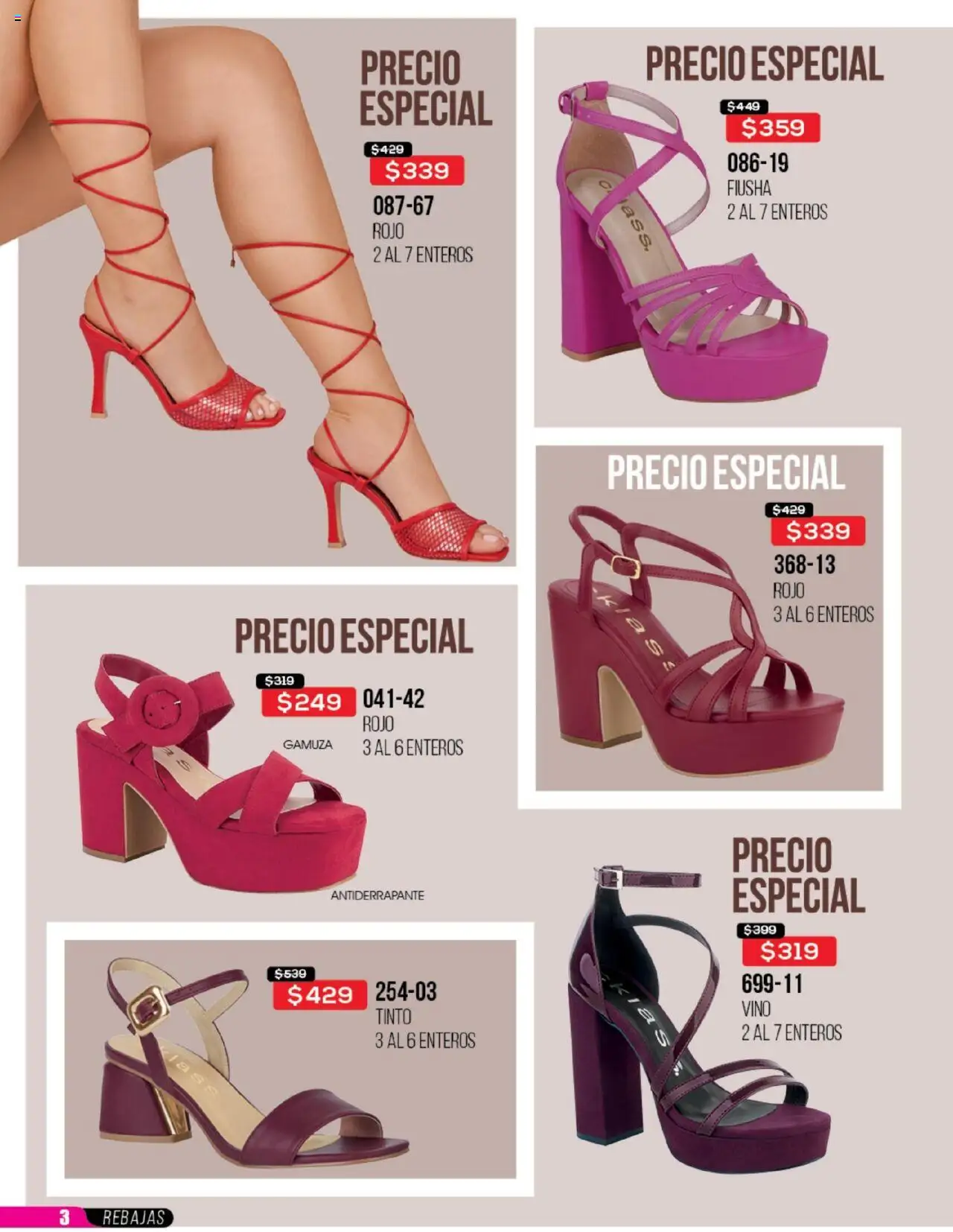 Nuevas ofertas de Cklass válidas en toda la República Mexicana desde el 30.05.2025. ¡Encuentra las mejores ofertas en Cklass catálogo Rebajas Ropa! | Página: 265 | Productos: Gamuza, Vino