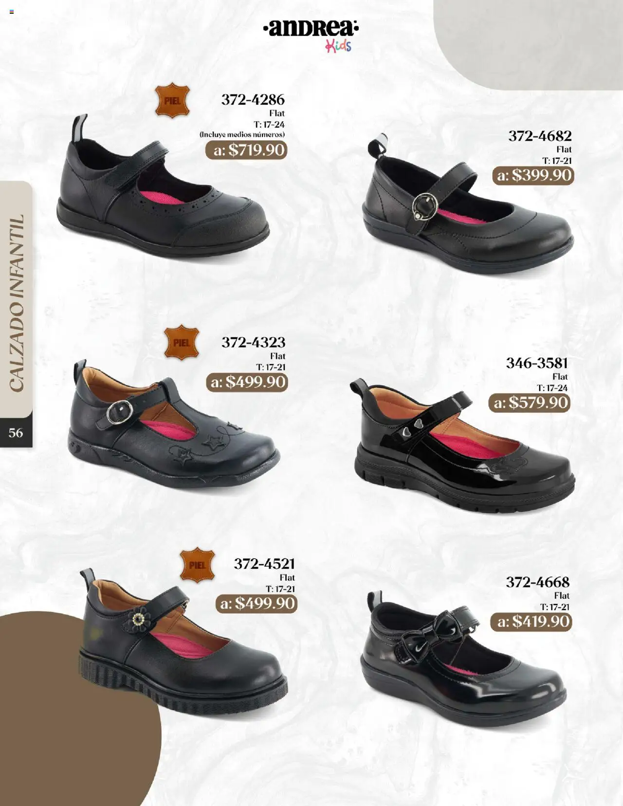 Nuevas ofertas de Andrea válidas en toda la República Mexicana desde el 24.08.2025. ¡Encuentra las mejores ofertas en Andrea - Catálogo Esenciales de Otoño! | Página: 56