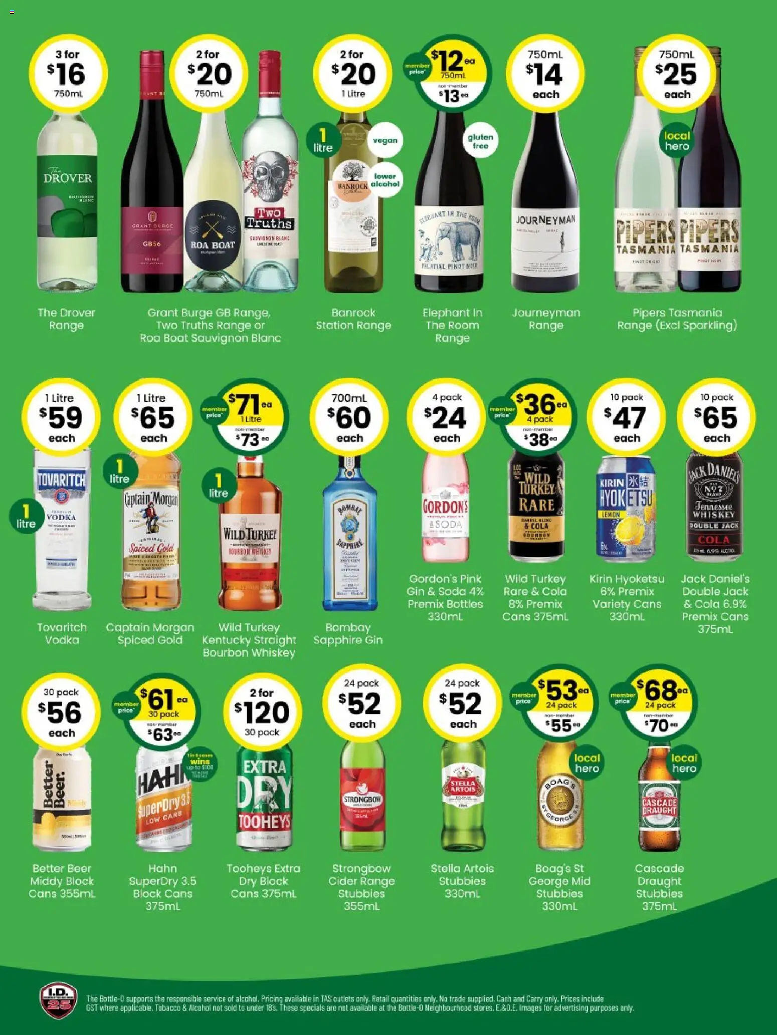 The Bottle-O catalogue - valid from 05.01.2026 | Page: 2 | Products: Bourbon, Whiskey, Lemon, Turkey