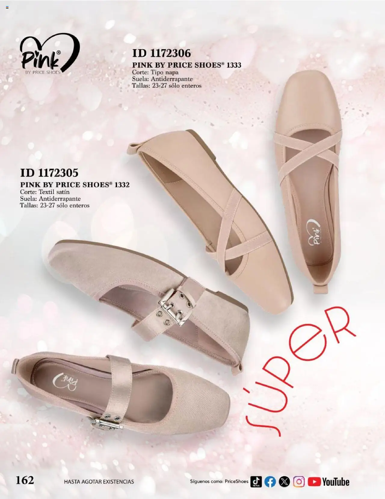 Nuevas ofertas de Price Shoes válidas en toda la República Mexicana desde el 05.08.2024. ¡Encuentra las mejores ofertas en Price Shoes catálogo Vestir Casual ! | Página: 162