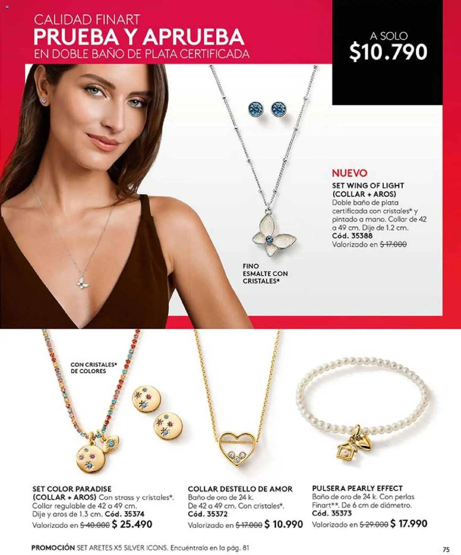 Catálogo Ésika Campaña 3 │ válido desde el 01.02.2026 | Página: 79 | Productos: Pulsera, Collar, Aros, Dije