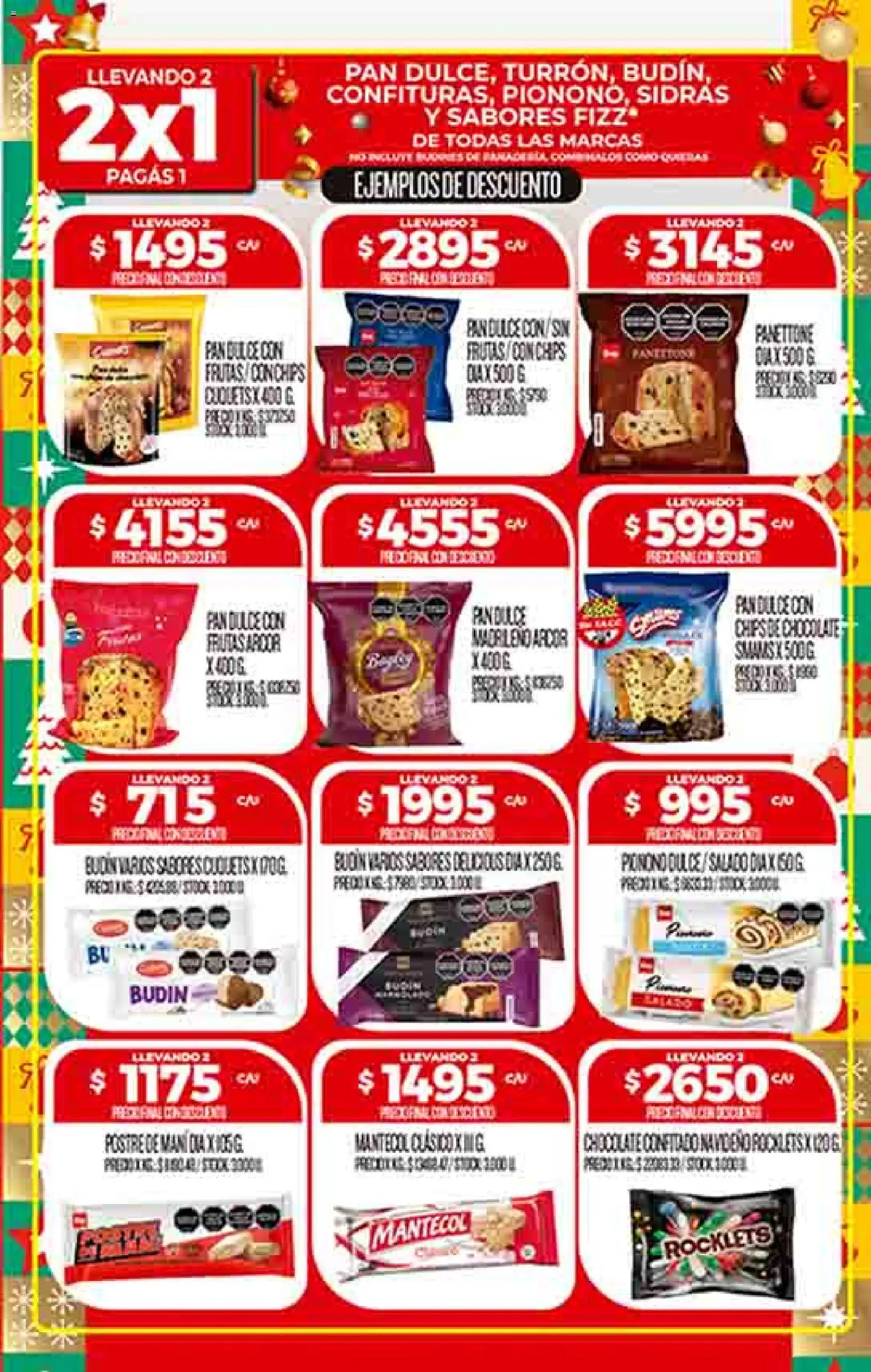 Dia - Ofertas - Salta y Jujuy │ válido desde el 17.12.2025 | Página: 2 | Productos: Budín, Pan, Chocolate, Pionono
