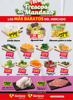 Vista previa de Soriana - Frescos del Mandado Mercado: Tamaulipas, nuevo folleto de la tienda, válido en México a partir del 03.02.2026
