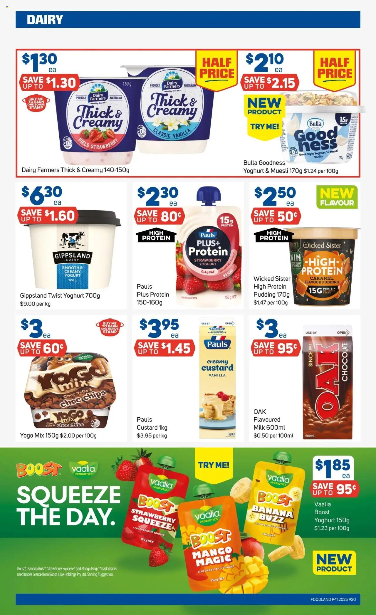 Foodland catalogue - valid from 08.10.2025 | Page: 18 | Products: Dairy, Juice, Sugar, Mango