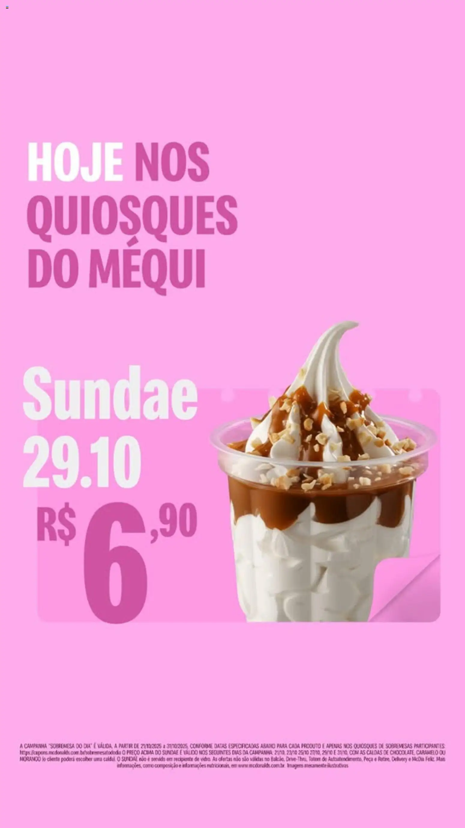 McDonald’s Folheto - válido de 12.12.2025 | Página: 6