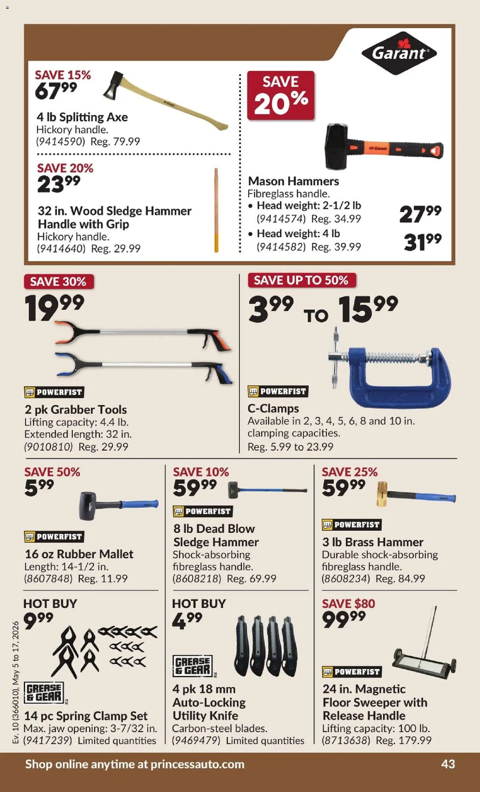 Princess Auto flyer valid from 05.05.2026 | Page: 49 | Products: PC