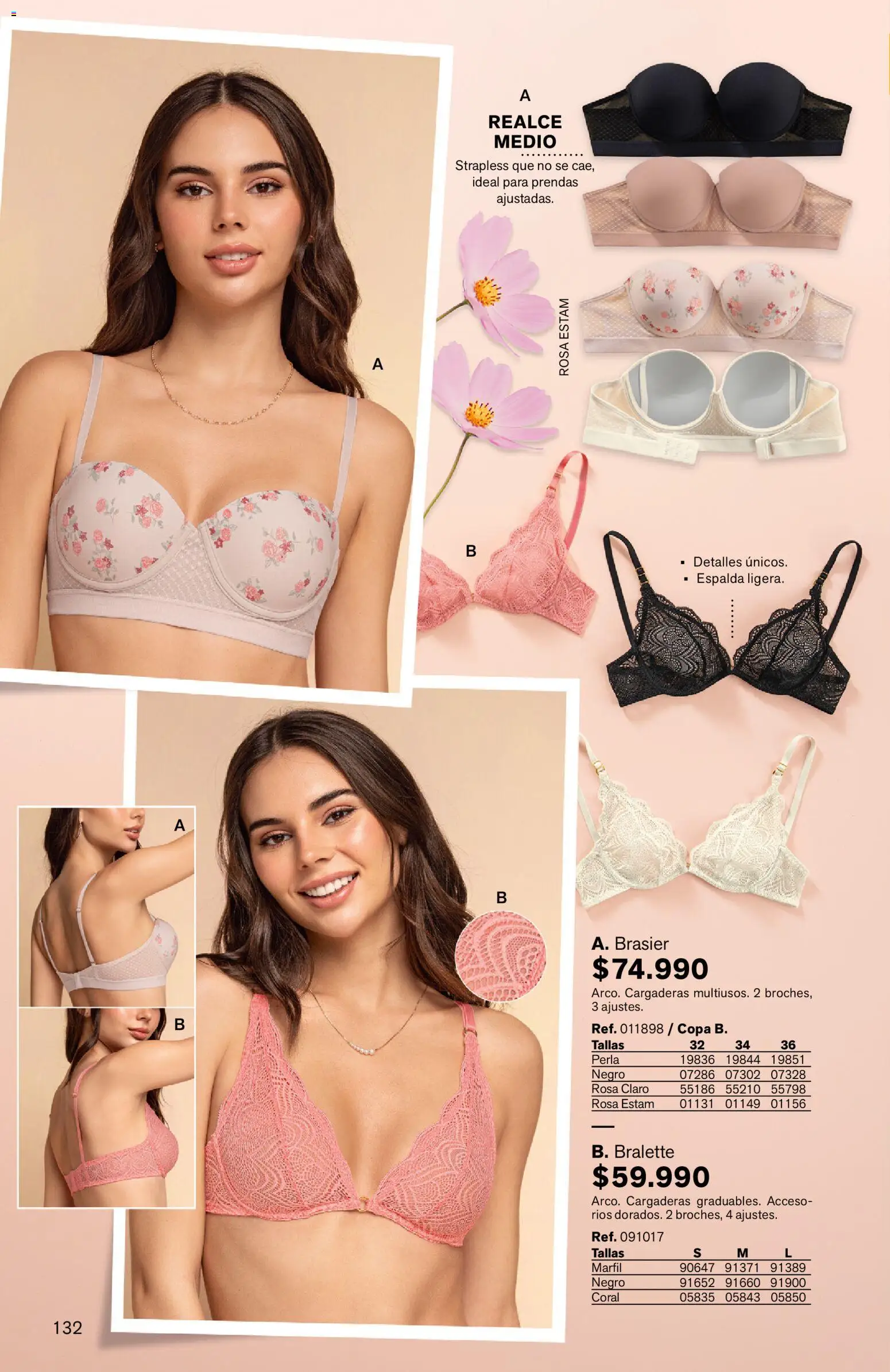 Leonisa revista - valida desde el 03.04.2026 | Página: 132 | Productos: Brasier