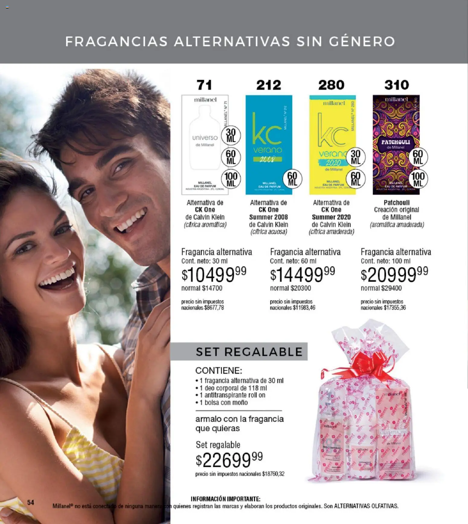 Millanel - Catálogo │ válido desde el 05.01.2026 | Página: 54 | Productos: Bolsa, Moño, Fragancia, Antitranspirante