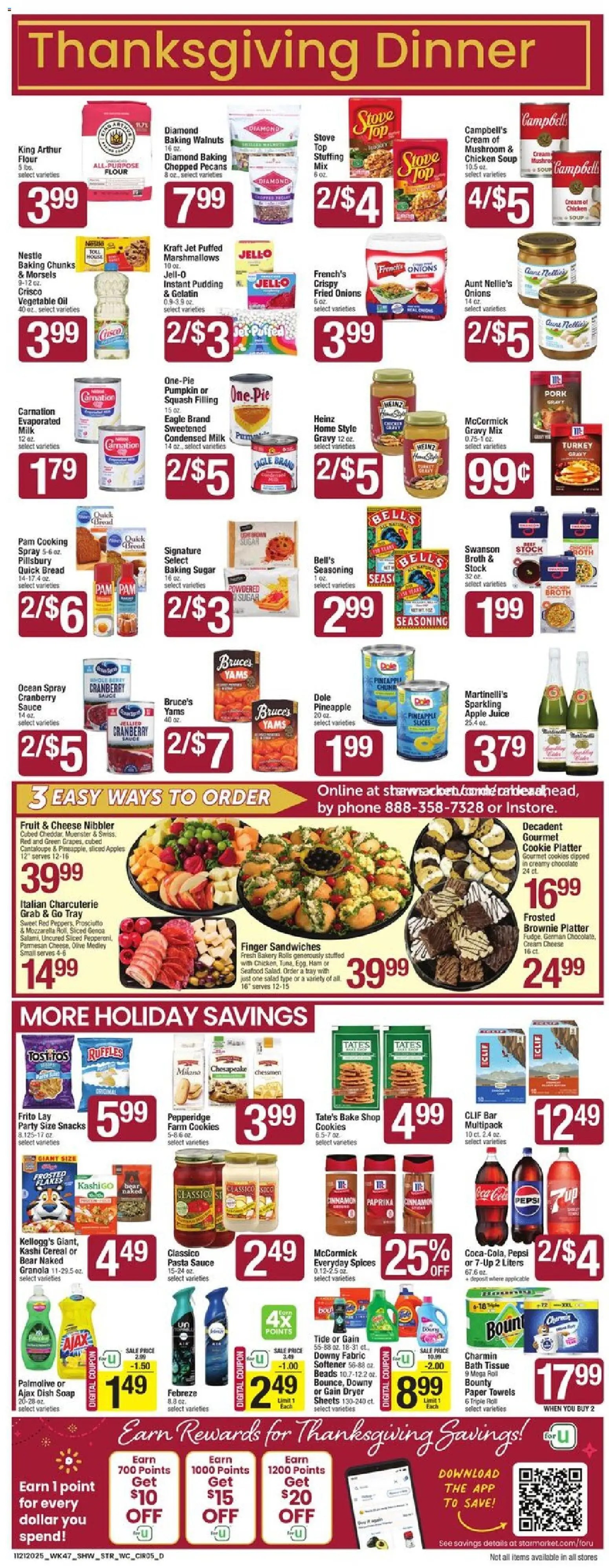 Star Market Weekly Ad - valid from 21.11.2025 | Page: 5 | Products: Soap, Pork, Cream, Stove