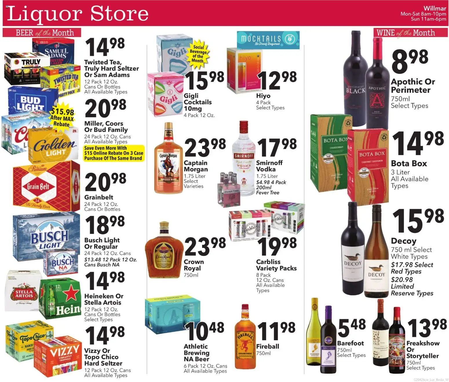 Cash Wise Liquor Ad - valid from 04.02.2026 | Page: 1