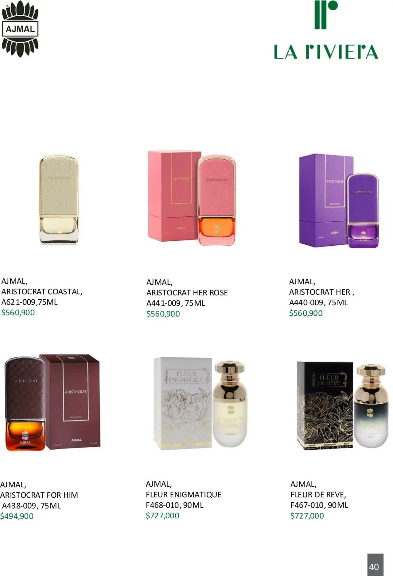 La riviera revista - valida desde el 01.10.2025 | Página: 40