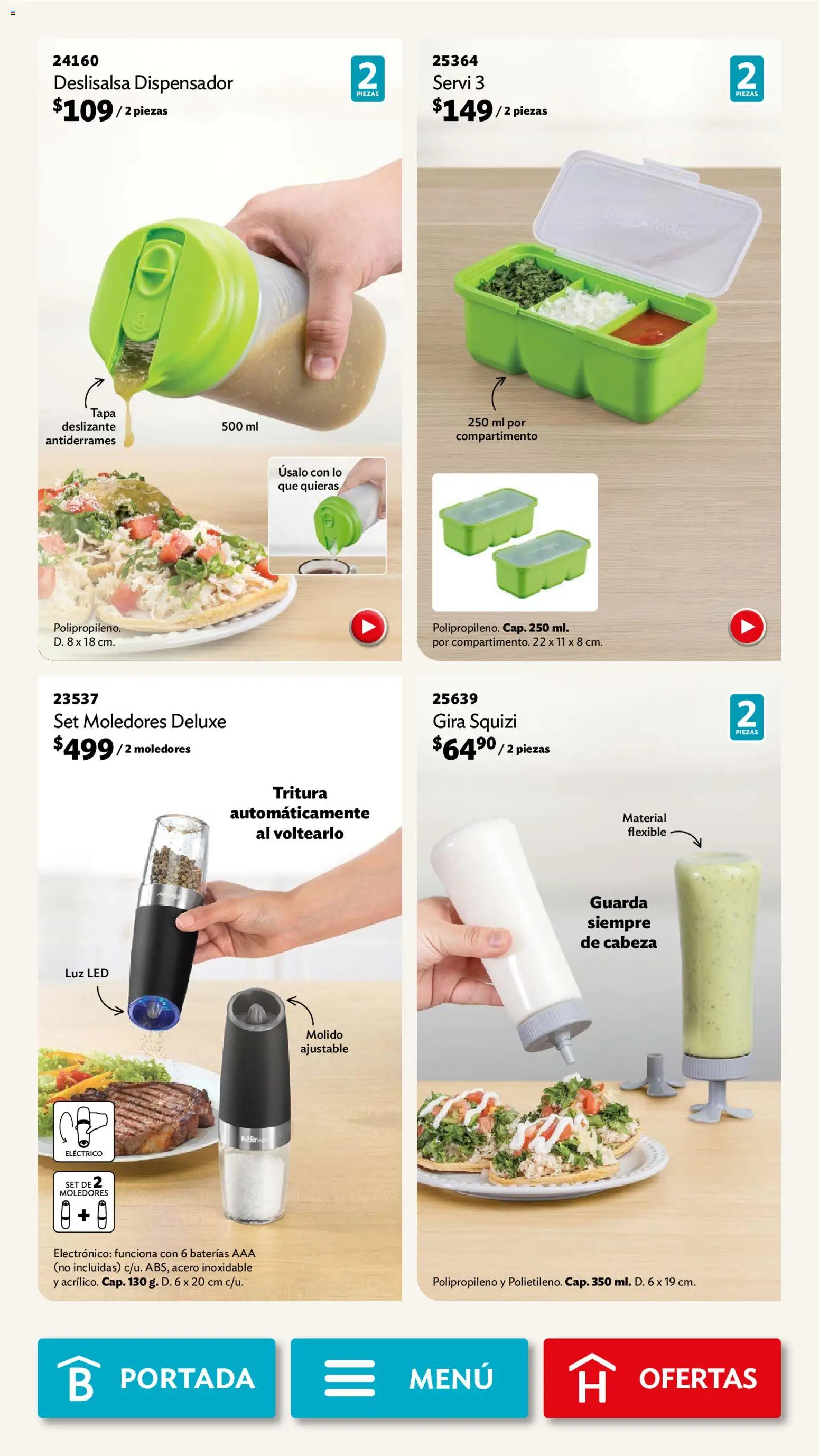 Nuevas ofertas de Betterware válidas en toda la República Mexicana desde el 01.12.2025. ¡Encuentra las mejores ofertas en Betterware campaña 12 2025! | Página: 39 | Productos: Flexible