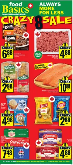 Preview of Food Basics weekly flyer - Cornwall from shop Food Basics valid from 23.04.2026