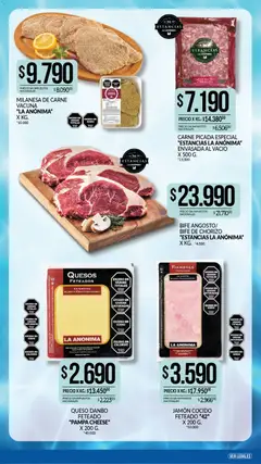 Vista previa La Anonima - catalogos válido desde el 02.01.2026 | Página: 2 | Productos: Milanesa, Queso, Jamón, Planta