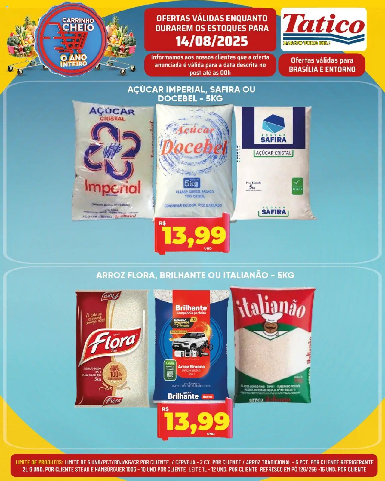 Tatico Folheto - válido de 15.08.2025 | Página: 28 | Produtos: Pó, Leite, Arroz, Refrigerante