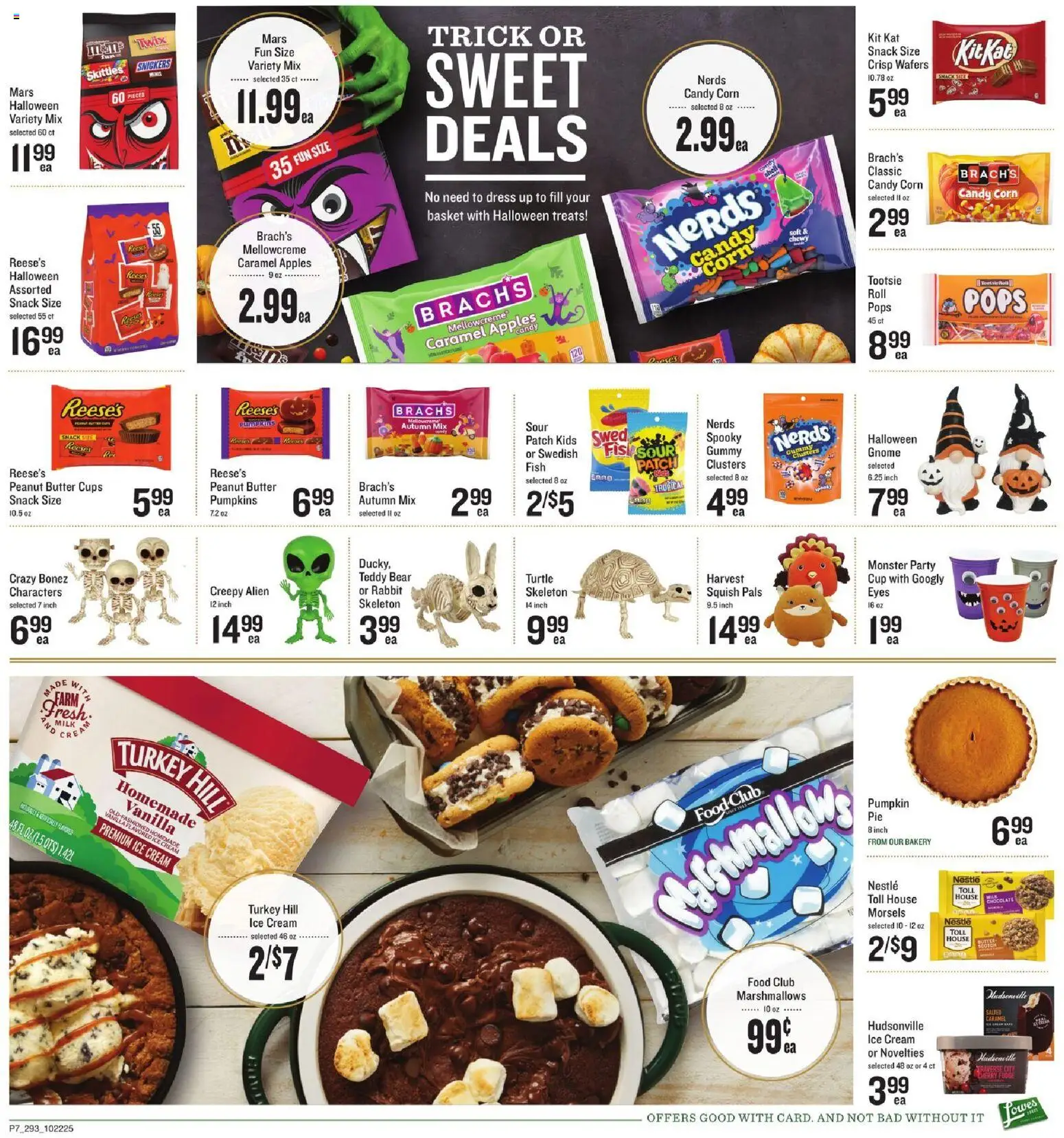 Lowes Foods Weekly Ad - SC - valid from 22.10.2025 | Page: 11 | Products: Bakery, Corn, Chocolate, Ice cream