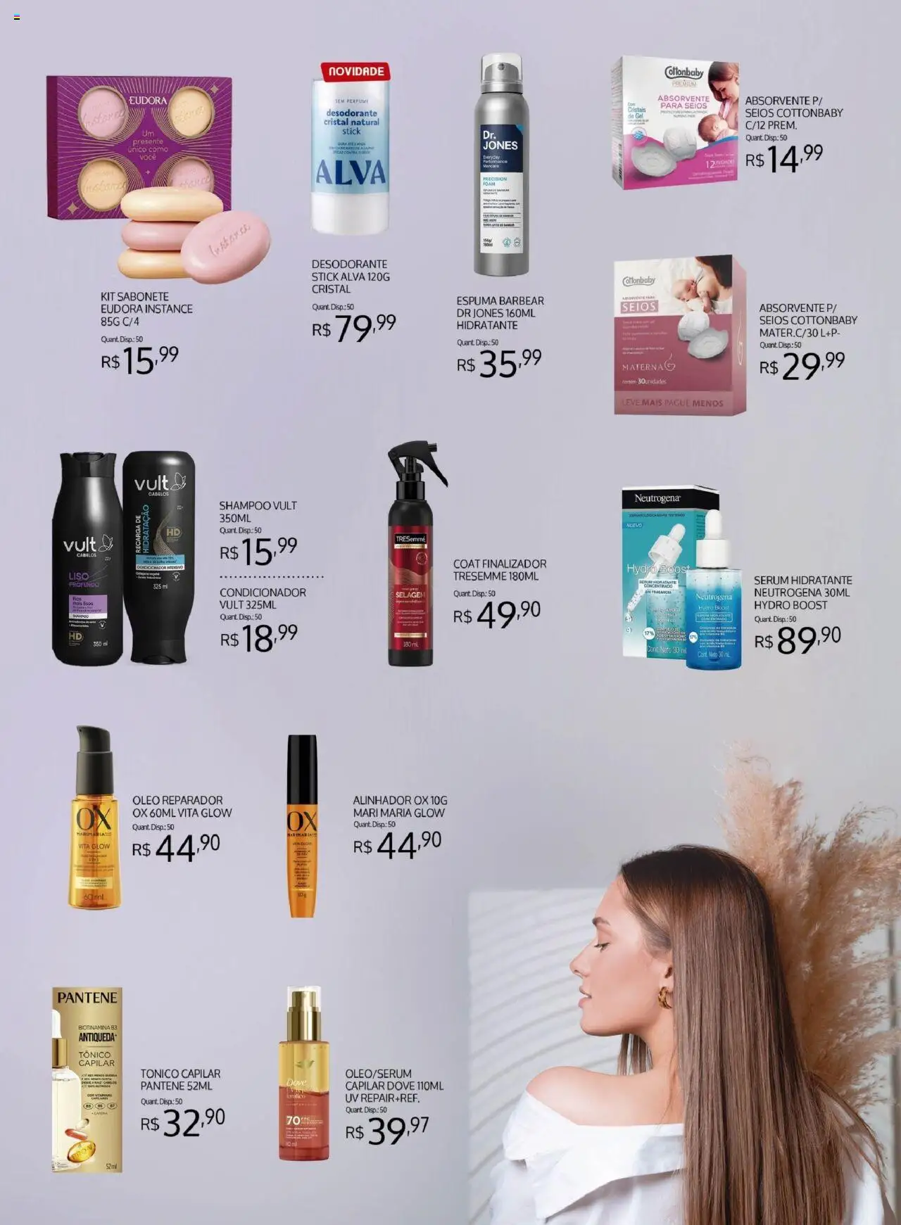 Bistek Supermercados Folheto - válido de 01.10.2025 | Página: 3 | Produtos: Shampoo, Perfume, Óleo, Sérum