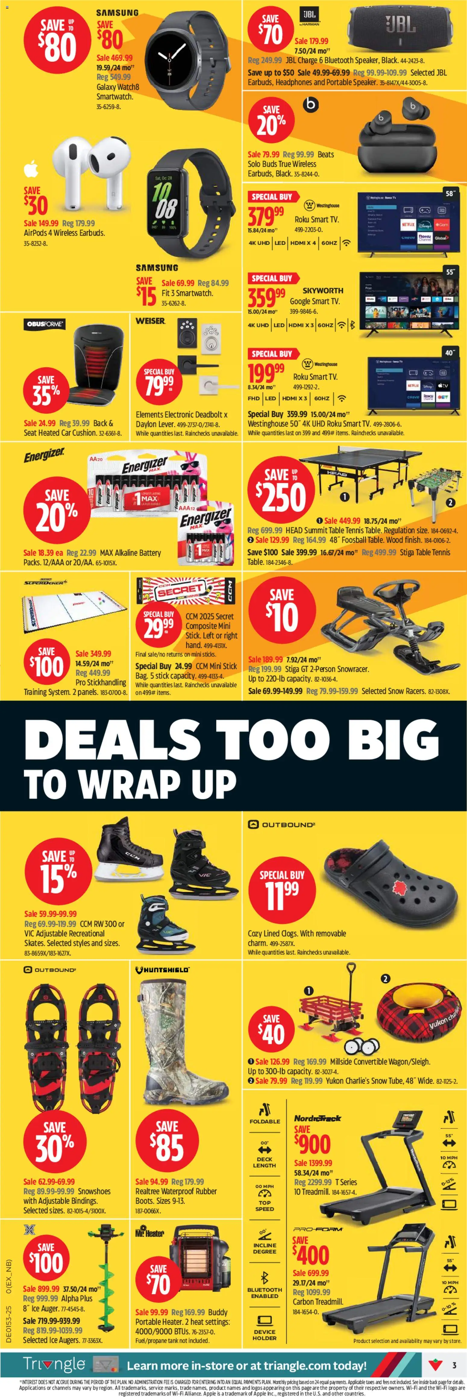 Canadian Tire flyer valid from 25.12.2025 | Page: 3