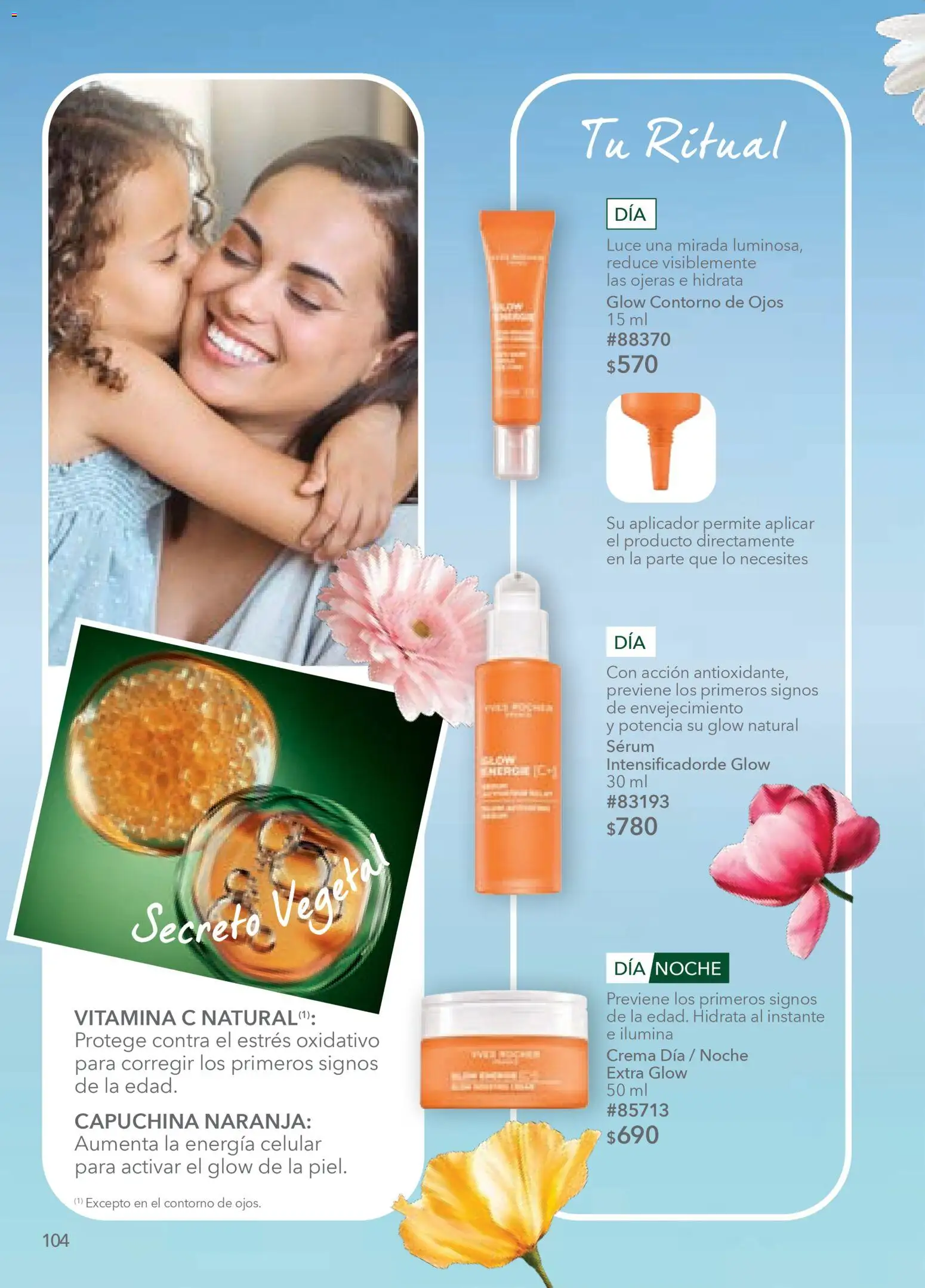 Nuevas ofertas de Yves Rocher válidas en toda la República Mexicana desde el 24.03.2026. ¡Encuentra las mejores ofertas en Yves Rocher campaña 5 2026! | Página: 106 | Productos: Contorno de ojos, Serum, Crema, Contorno