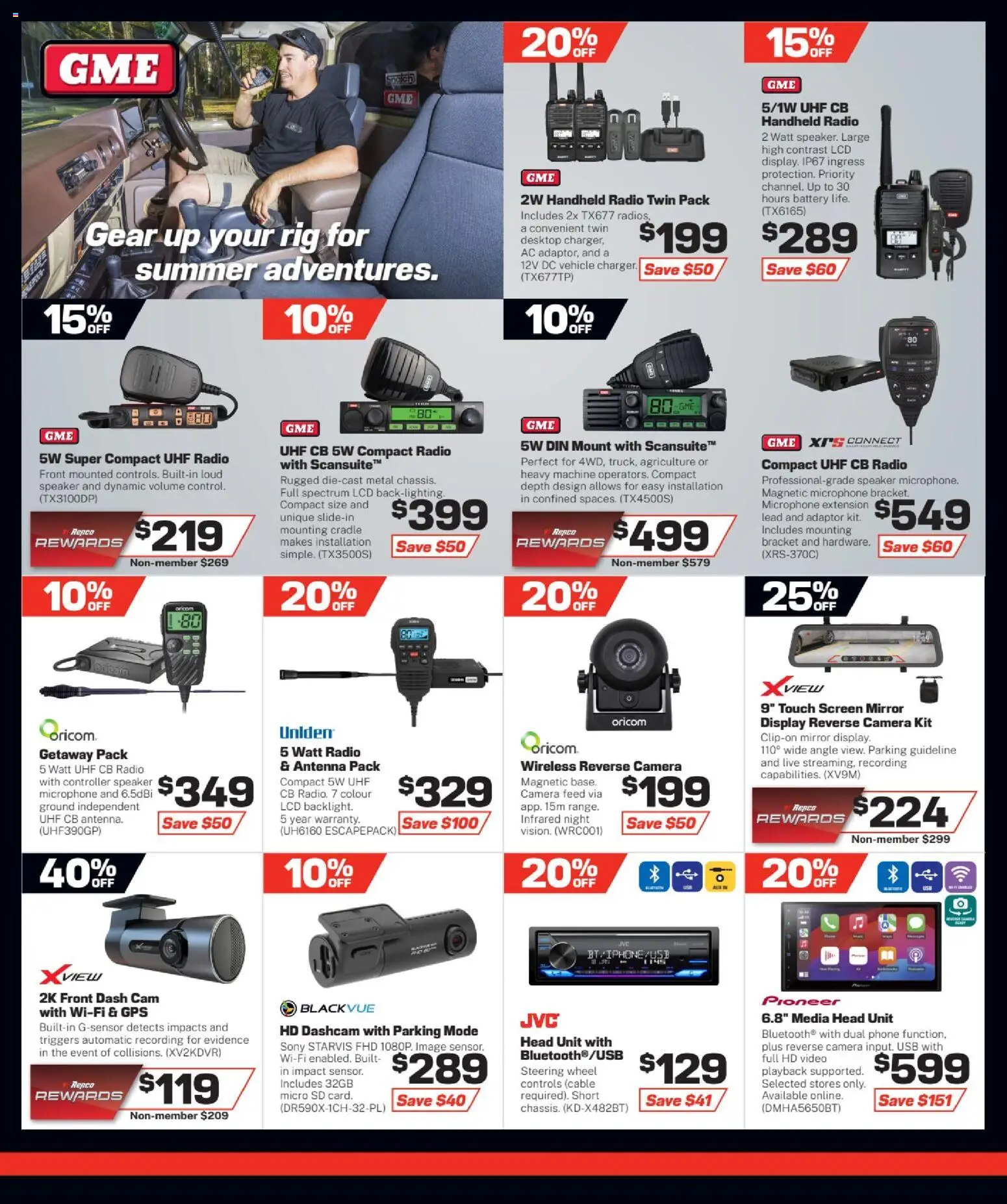 Repco catalogue - valid from 28.01.2026 | Page: 10 | Products: Antenna, Controller, Radio, Screen