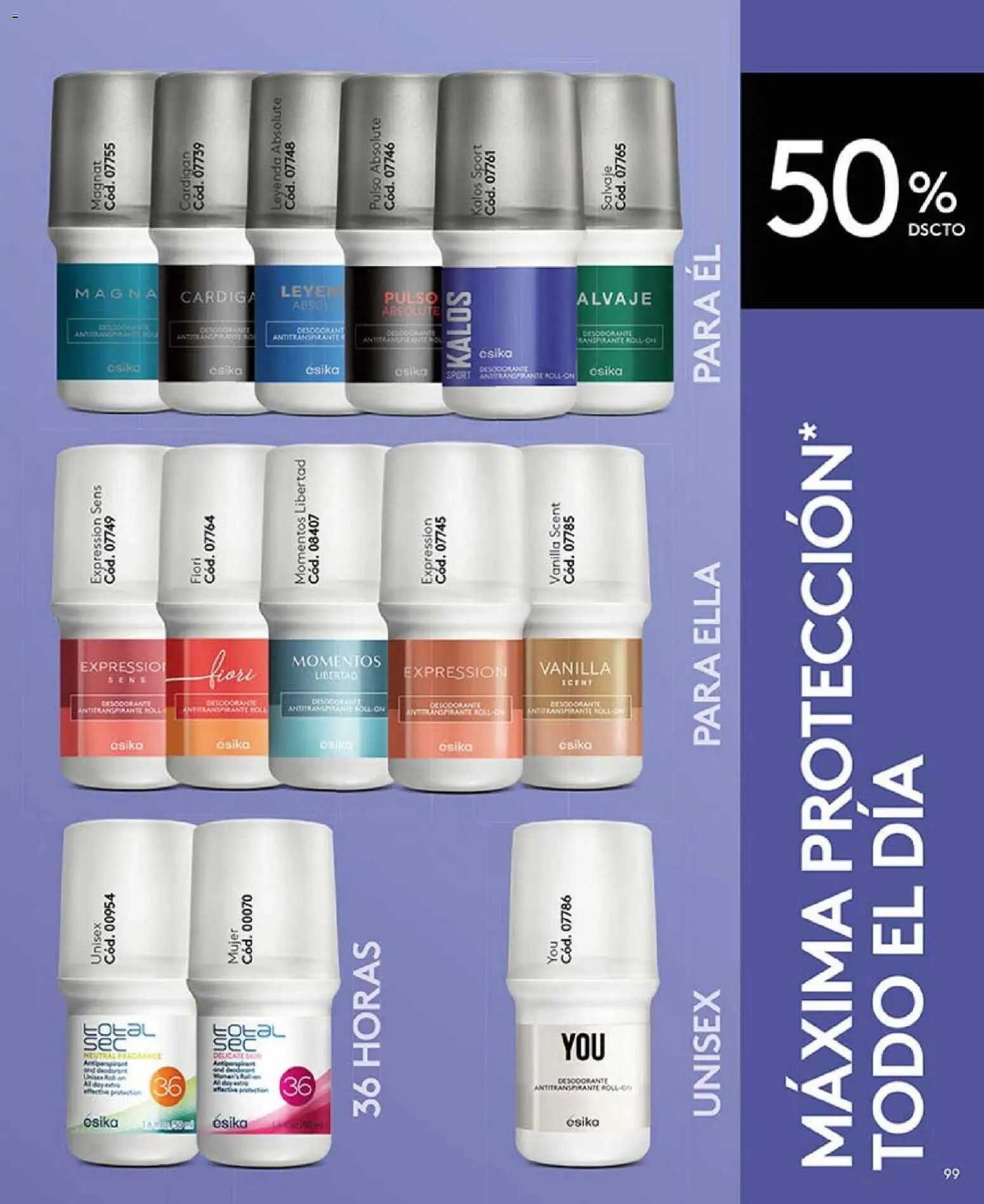 Catálogo Ésika Campaña 3 │ válido desde el 01.02.2026 | Página: 103 | Productos: Cardigan, Desodorante