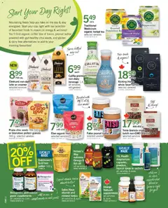 Preview of Fortinos weekly flyer / circulaire from shop Fortinos valid from 23.04.2026 | Page: 9 | Products: Tea, Nuts, Oil, Coffee