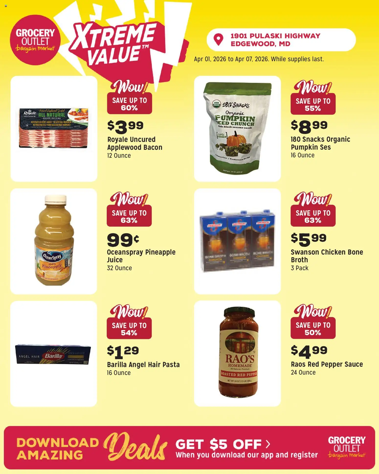 Grocery Outlet Weekly Ad - MD - valid from 01.04.2026 | Page: 8
