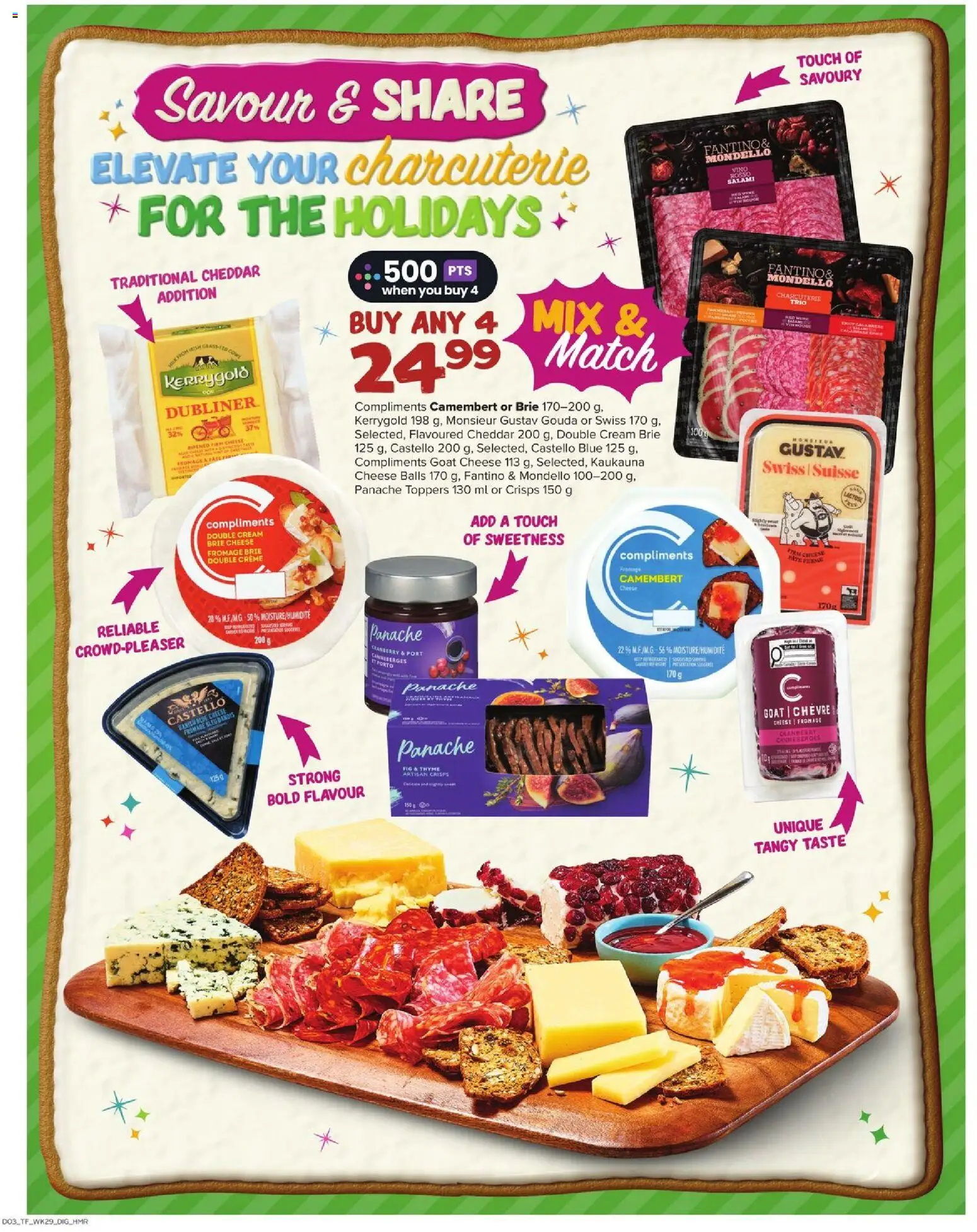 Thrifty Foods flyer valid from 13.11.2025 | Page: 15 | Products: Cream, Cheese, Salami