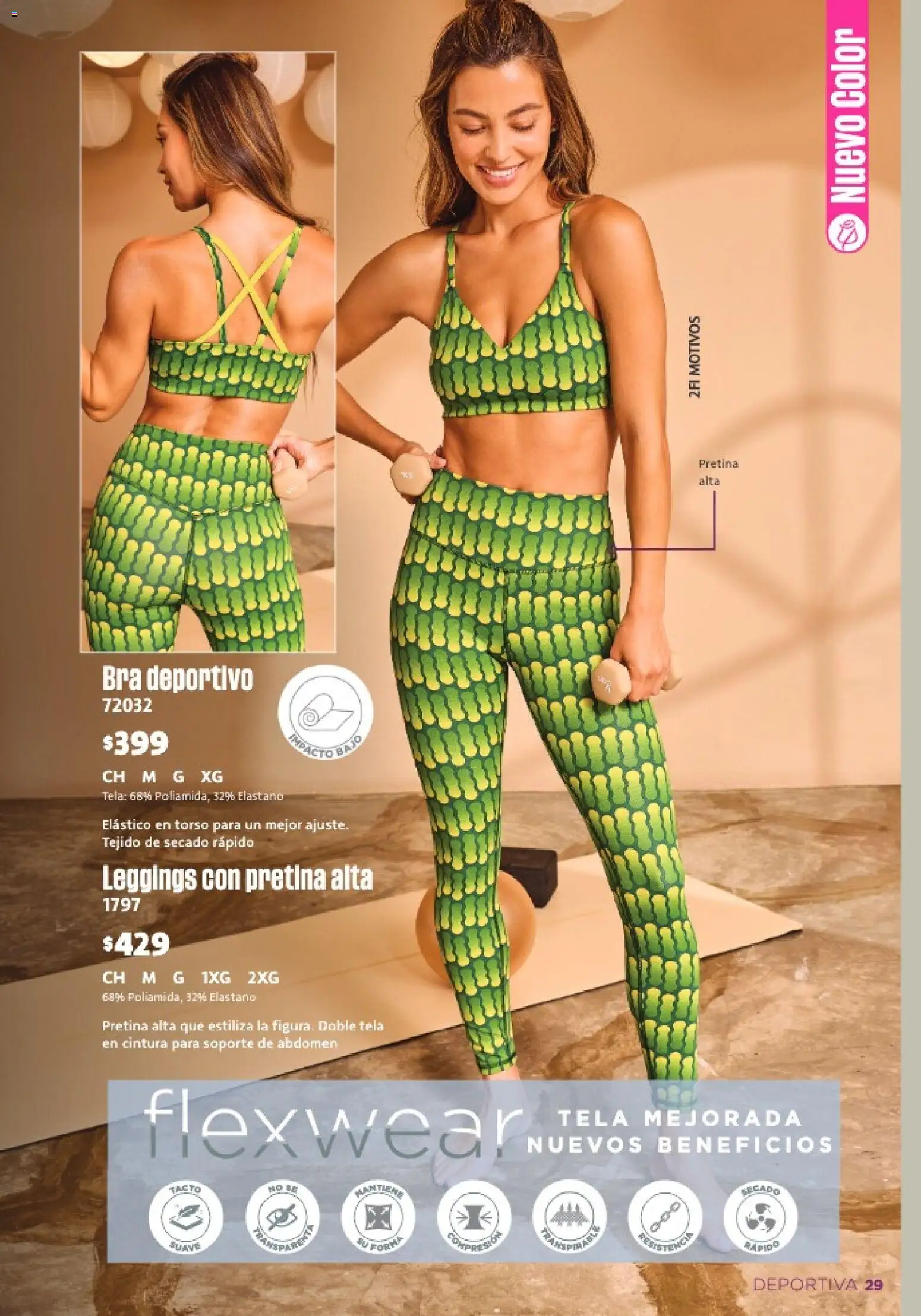 Nuevas ofertas de Ilusión válidas en toda la República Mexicana desde el 01.02.2026. ¡Encuentra las mejores ofertas en Ilusión catálogo Primavera! | Página: 31 | Productos: Leggings