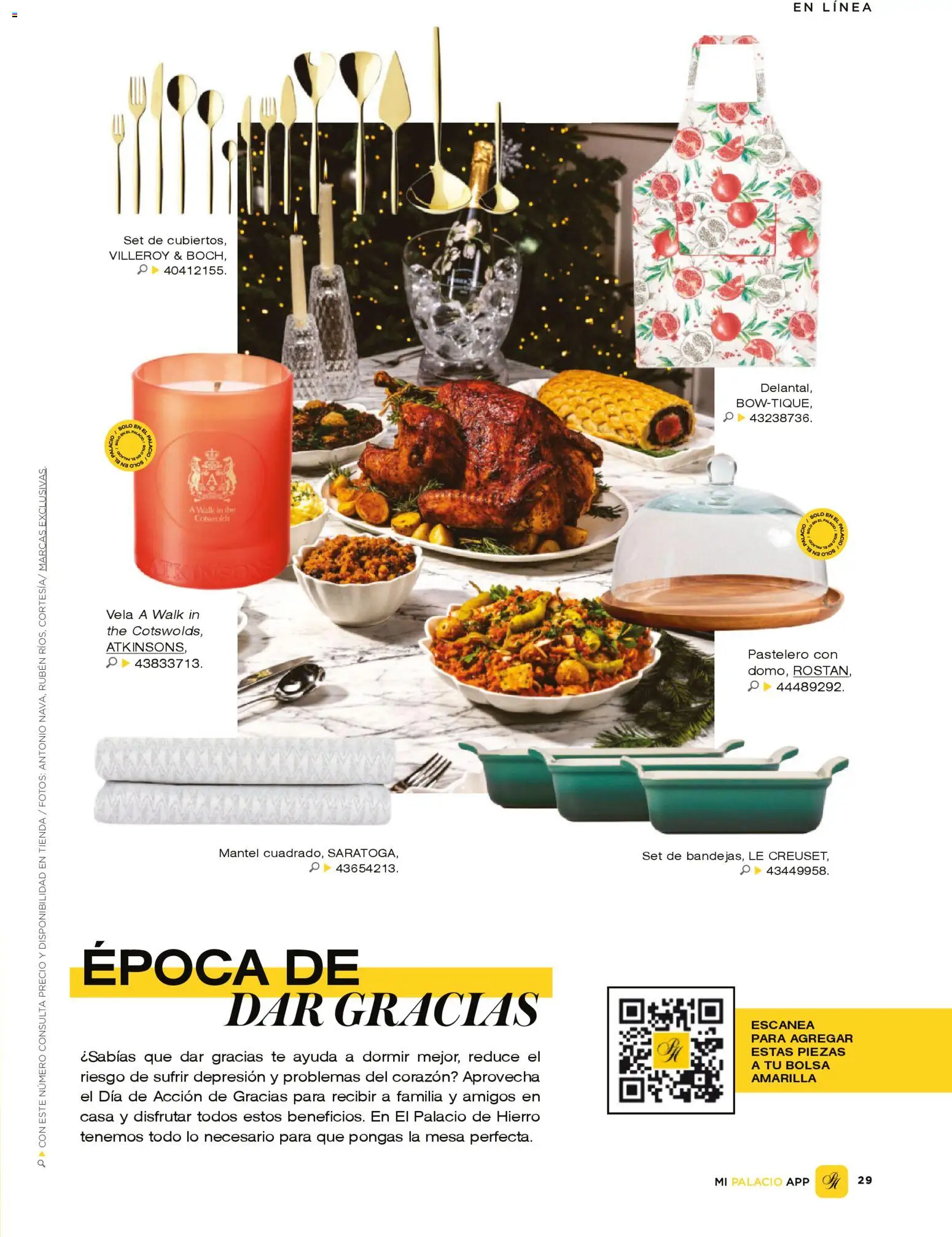 Nuevas ofertas de Palacio De Hierro válidas en toda la República Mexicana desde el 01.11.2025. ¡Encuentra las mejores ofertas en Palacio De Hierro catálogo! | Página: 31