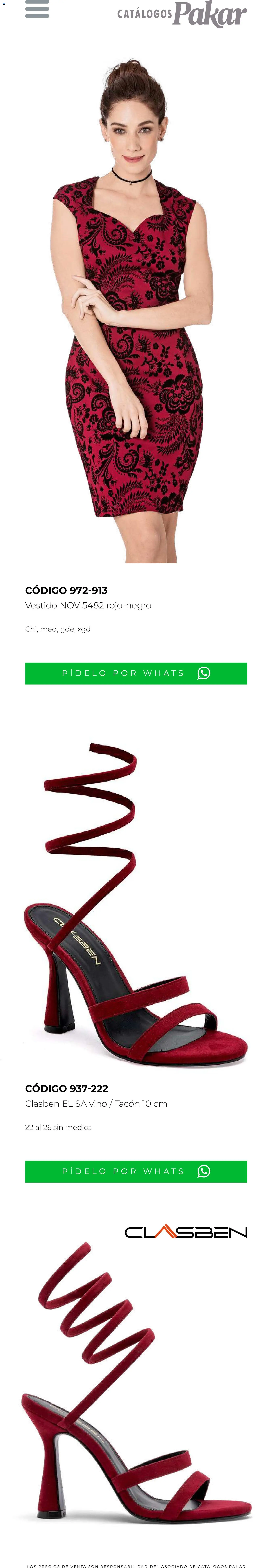 Nuevas ofertas de SC Pakar válidas en toda la República Mexicana desde el 21.11.2025. ¡Encuentra las mejores ofertas en SC Pakar catálogo Vámonos De Fiesta! | Página: 25 | Productos: Vestido, Vino