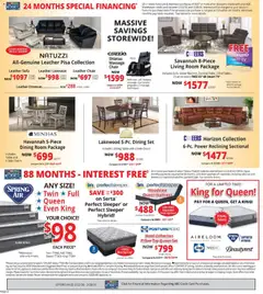 Preview of ABC Warehouse weekly ads valid from 22.02.2026 | Page: 4 | Products: Pillow, Box, Cushion, Tv