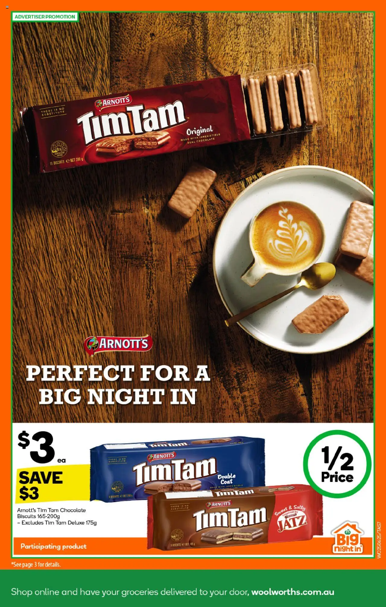 Woolworths catalogue - valid from 25.06.2025 | Page: 7 | Products: Chocolate, Biscuits, Coat