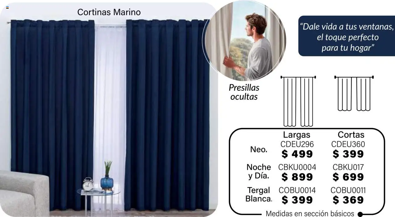 Nuevas ofertas de Colchas Concord válidas en toda la República Mexicana desde el 01.08.2025. ¡Encuentra las mejores ofertas en Colchas Concord - Catálogo! | Página: 1121 | Productos: Cortinas