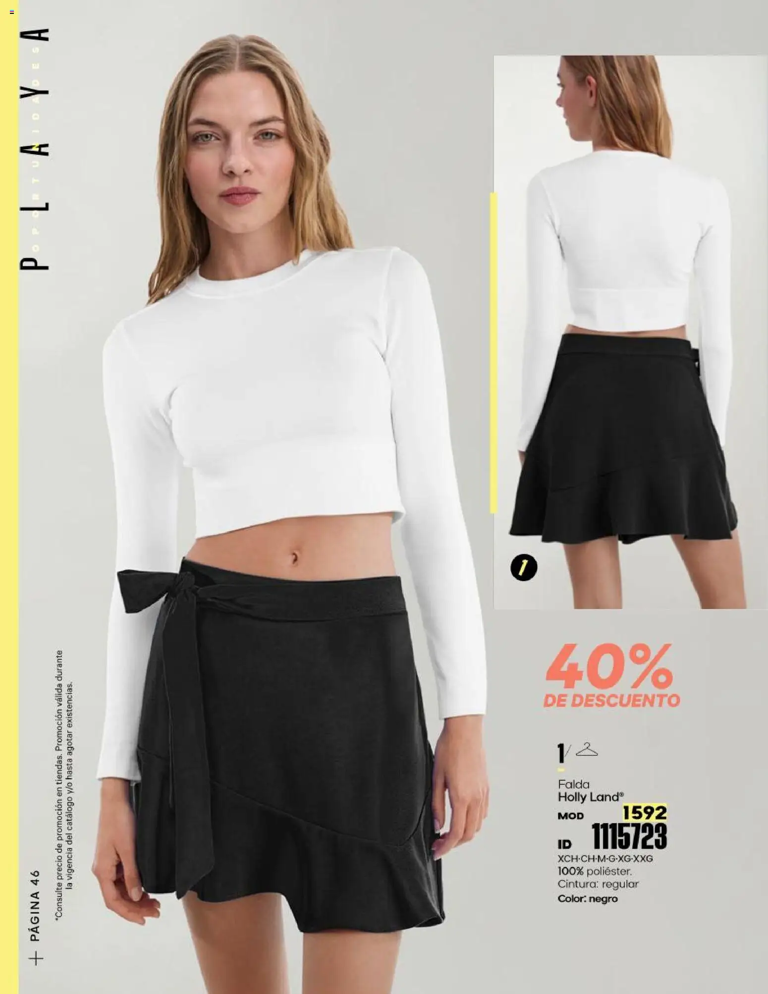 Nuevas ofertas de Price Shoes válidas en toda la República Mexicana desde el 23.01.2026. ¡Encuentra las mejores ofertas en Price Shoes catálogo Oportunidades! | Página: 46 | Productos: Falda