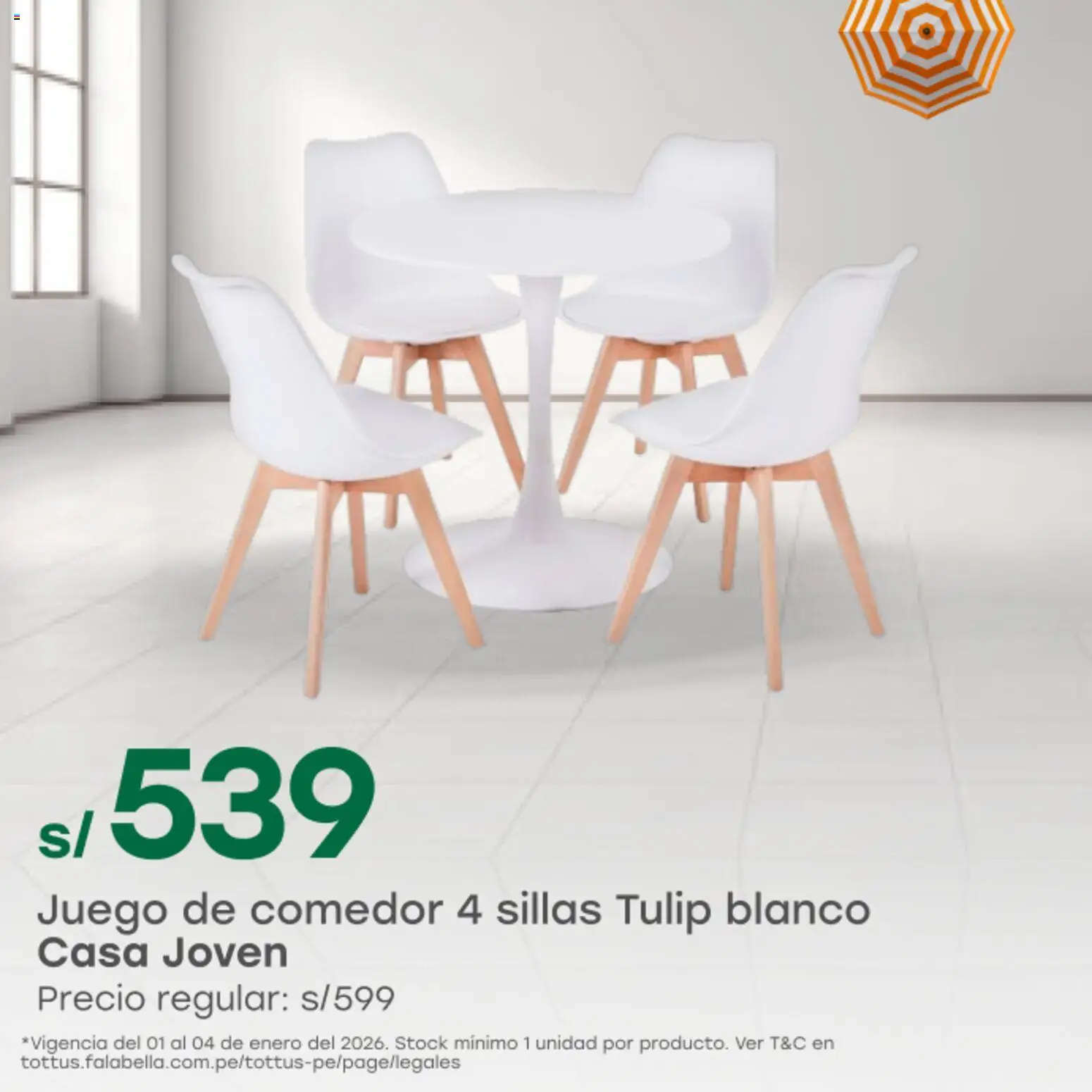 Catálogo Tottus válido desde 01.01.2026 | Página: 4 | Productos: Juego