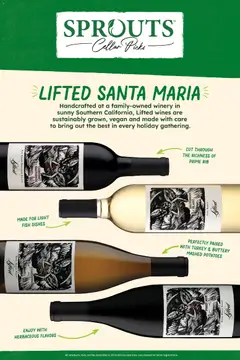 Preview of Sprouts weekly ads valid from 29.10.2025 | Page: 24 | Products: Chard, Fish, Potatoes