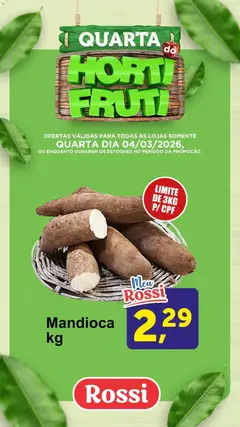 Rossi Supermercados - Ofertas da semana - Pré-Visualização do folheto da loja Rossi Supermercados, válido de 04.03.2026