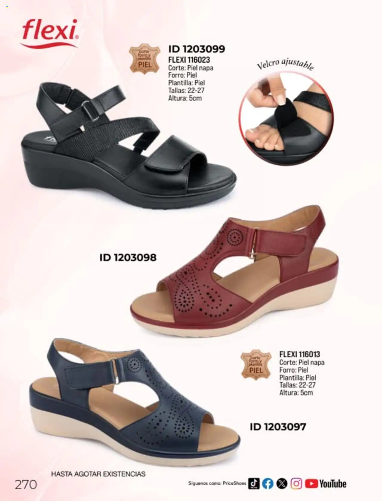 Nuevas ofertas de Price Shoes válidas en toda la República Mexicana desde el 27.01.2025. ¡Encuentra las mejores ofertas en Price Shoes catálogo Sandalias! | Página: 270